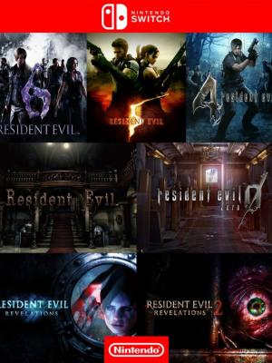 7 juegos en 1 PACK RESIDENT EVIL - NINTENDO SWITCH